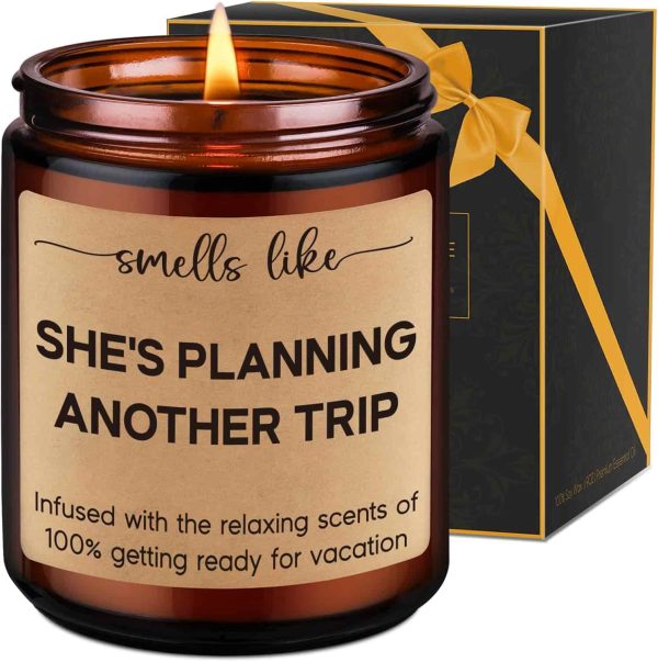 Leado Travel Candles: Funny Gifts For Women & Travelers