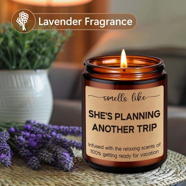 Leado Travel Candles: Funny Gifts For Women & Travelers - Image 2