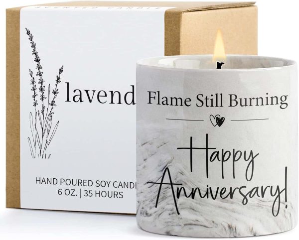 Anniversary Candle Romantic Gift Men Women Couples 6oz