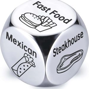 Father's Day Gift Dice: Funny Steel Decision Stocking Stuffer