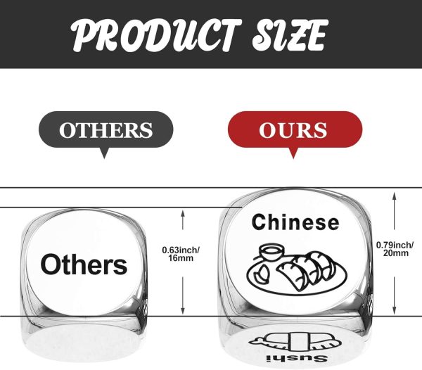 Father's Day Gift Dice: Funny Steel Decision Stocking Stuffer - Image 3