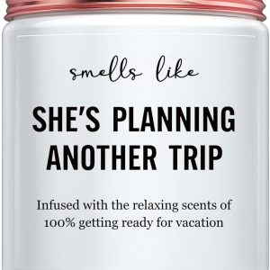Unique Travel Gift: Funny Candle For Women Travelers