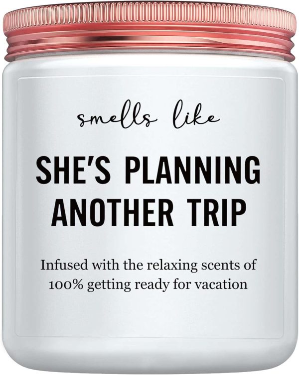 Unique Travel Gift: Funny Candle For Women Travelers