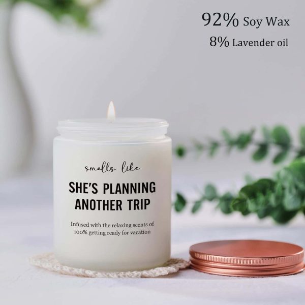 Unique Travel Gift: Funny Candle For Women Travelers - Image 2