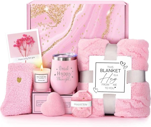 Mothers Day Spa Basket: Rose Luxury Self-care Gifts